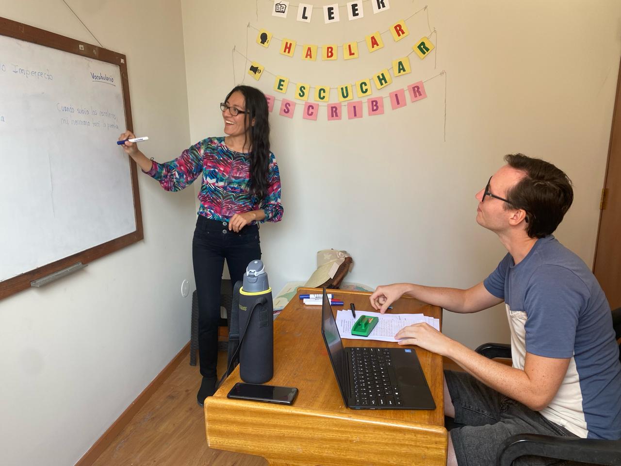 Spanish lesson in-person